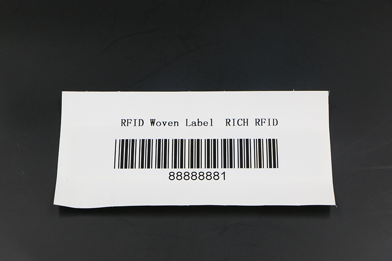 Alien 9640 Antenna Rfid Label Printing Woven Tag Saw On Cloth Long