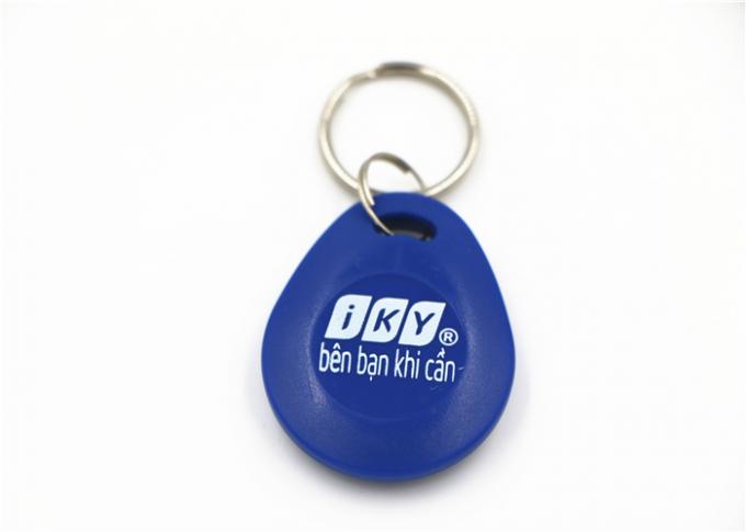 Vehicle Management ABS RFID Key Fob For Access Control 36.85*30.30*7mm