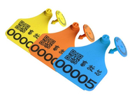 UHF RFID Cattle Tag With Encoding And Printing TPU Material