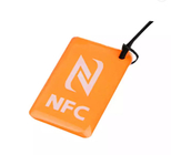 Logo printing NFC Epoxy Tag Fudan F08 Chip With Keychain