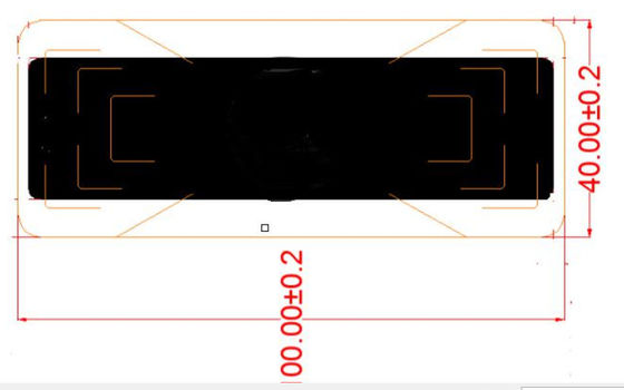 UHF RFID Windshield tamper proof label LAB144N , UHF RFID paper label , RFID label for car management