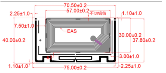 UHF RFID LABEL , RF+RFID LABEL , RF LABEL , RF PLUS RFID LABEL , RFID tag