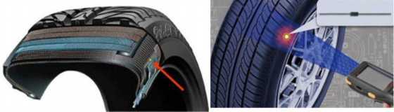 tyre tag rfid RFID UHF Embedded Tyre Tag , 860-960MHz rfid uhf spring implantable tire tag for vehicle management