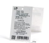 860MHZ RFID Hang Tag Label For Cloth Garment Shoes ISO18000 6C