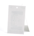 860MHZ RFID Hang Tag Label For Cloth Garment Shoes ISO18000 6C