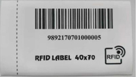 860-960mhz Garment RFID Care Label