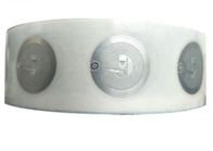 Jewellery PVC HC Round Rfid Tags F08 Chip 1-10cm Reading Distance