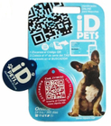 Waterproof Anti Lost RFID Dog Tag QR Code 213 Epoxy RFID Pet TAG