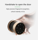 35-65mm Smart Fingerprint Door Lock Scramble Code USB Interface