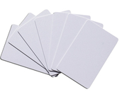 White Plain Blank Fudan F08 PVC Smart Card 13.56 Mhz 86x54mm For Traffic