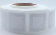 Label Coate Paper ISO15693 HF Library RFID Label Tags With Adhesive Back