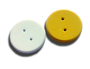 PPS Round Button Wearable NFC RFID Laundry Tag Label For Clothing NTAG213