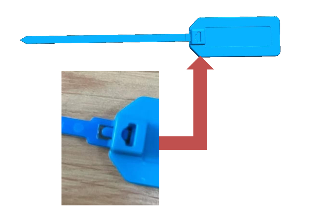 RFID UHF Lanyard tag , RFID reusable Cable tag , RFID zip tag HAT037S widely used in cylinders, tanks, kegs and tools , RFID hard tag