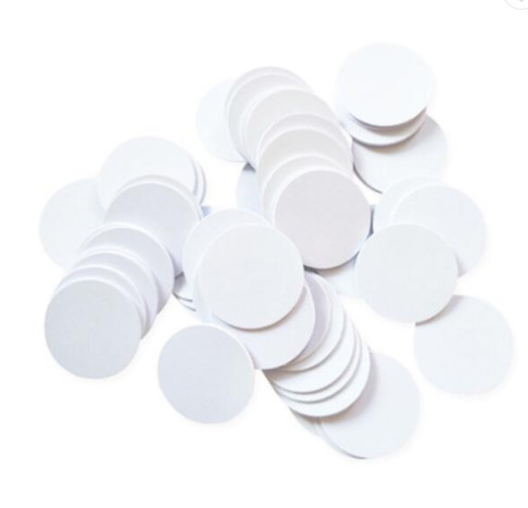 25mm RFID NFC 215 Stickers 13.56 Mhz NFC Coin Tag  213 216