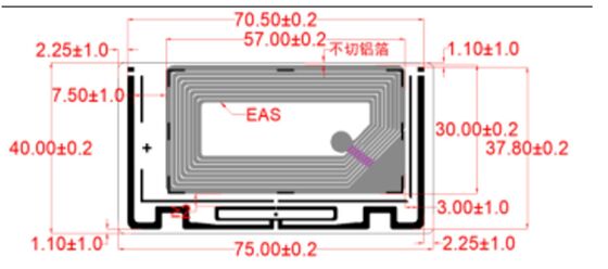 UHF RFID LABEL , RF+RFID LABEL , RF LABEL , RF PLUS RFID LABEL , RFID tag